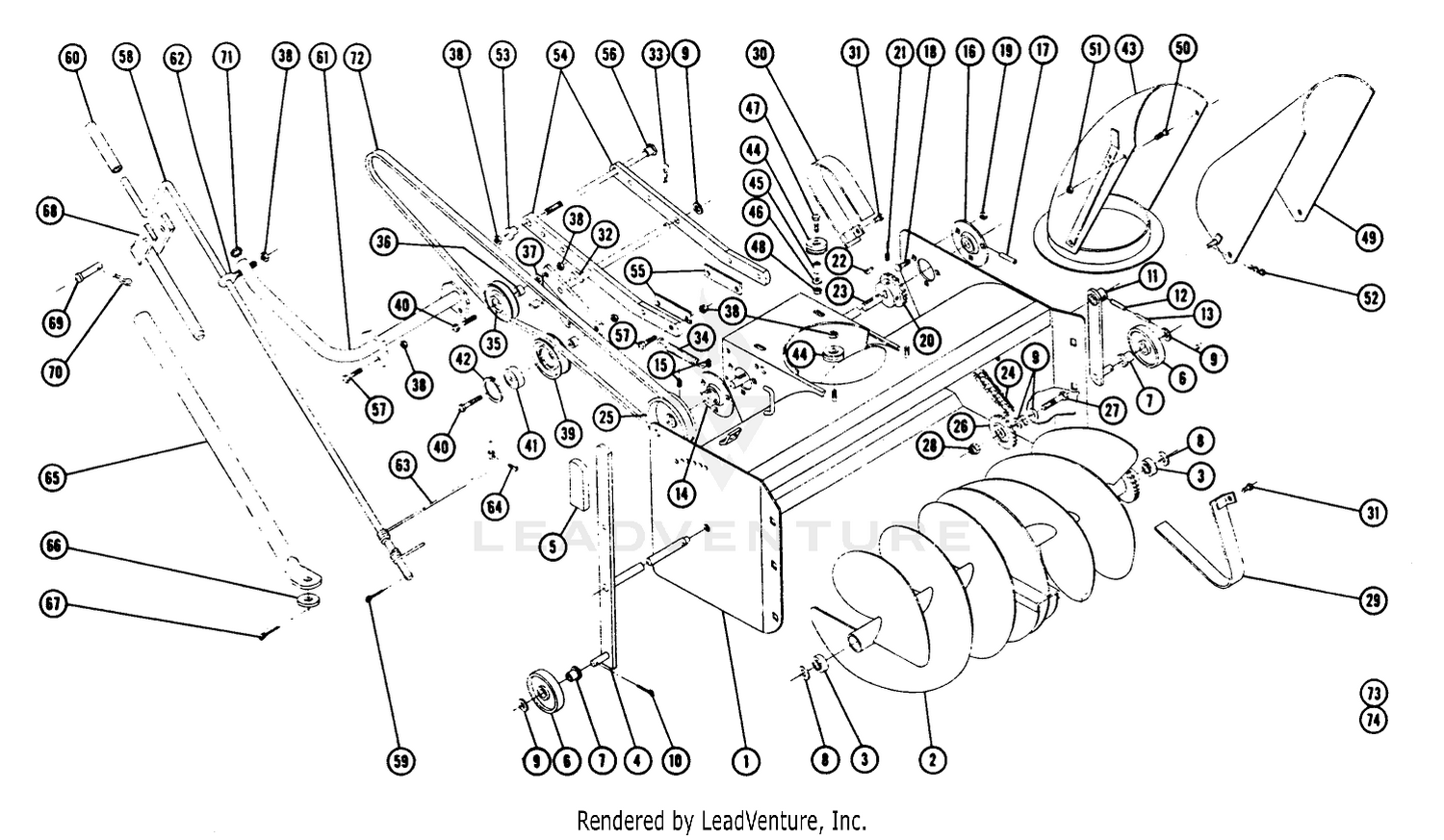 Snow Thrower St-375