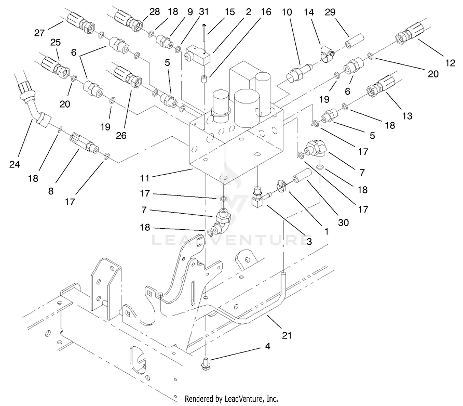 Manifold Block Assembly