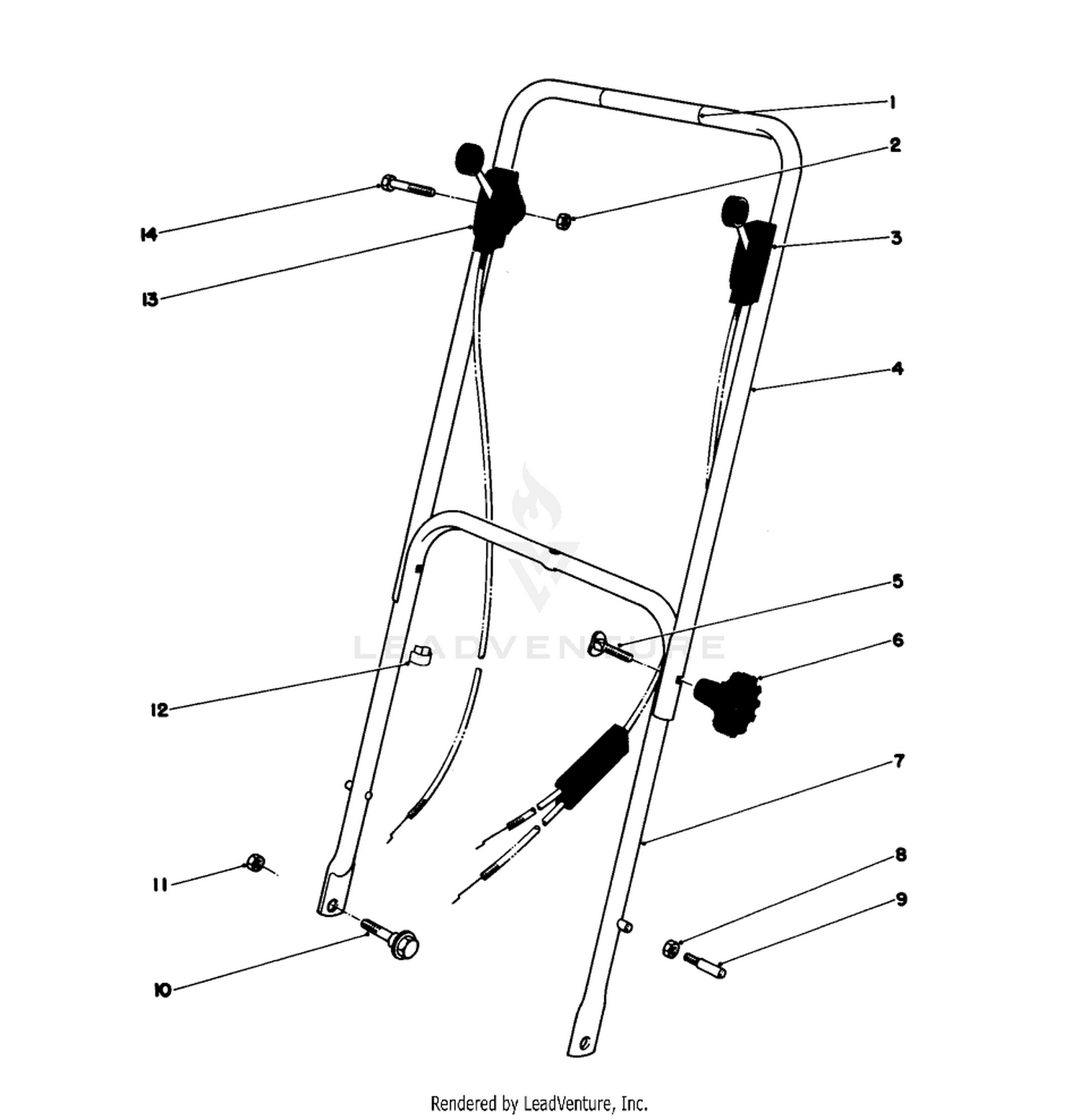 Handle Assembly Model 16297