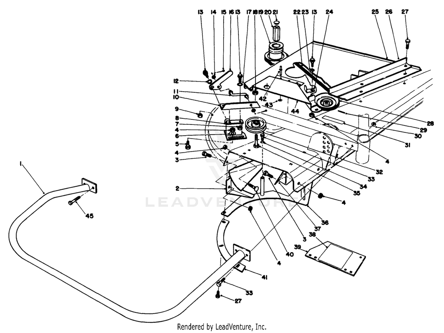 Grass Collector Model 30561 (optional)(continued) Used On Units With Serial No. 90501  Up)