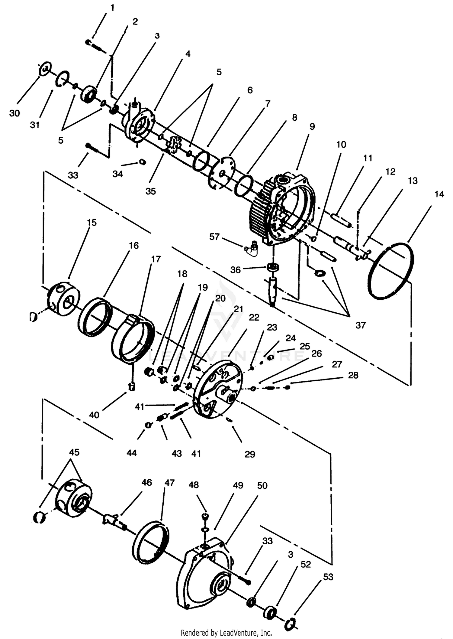 Eaton Hydrostatic Transmission #1100-062