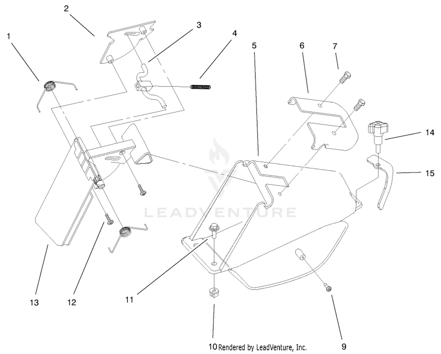 Discharge Door Assembly
