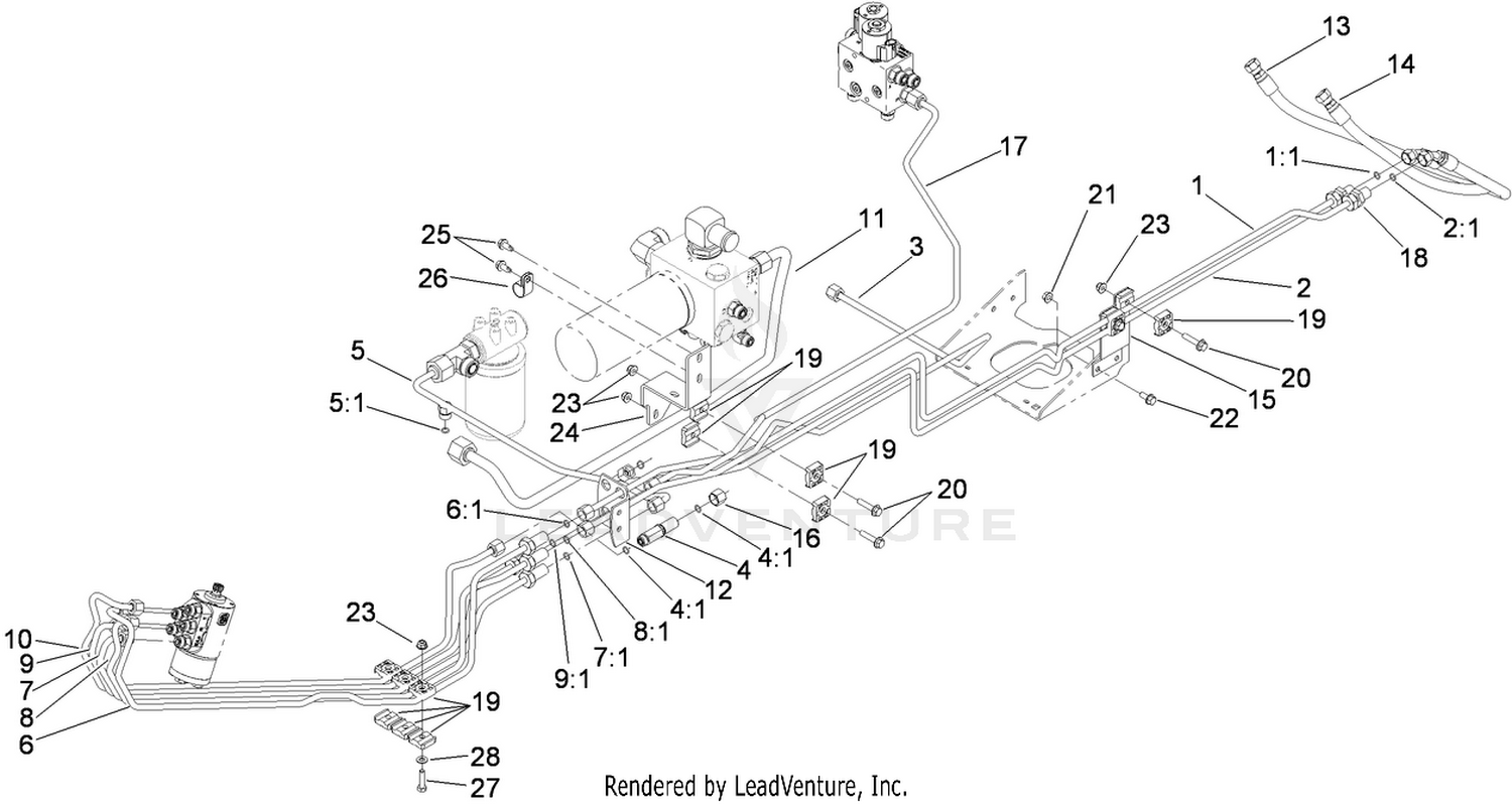 Hydraulic Steering Assembly