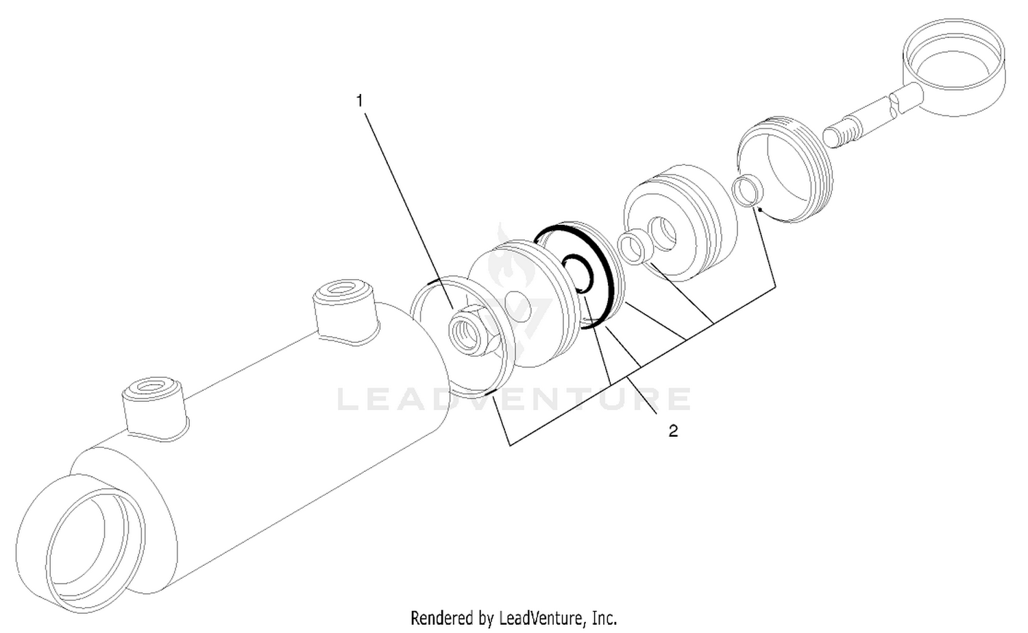 Hydraulic Cylinder No. 98-8163