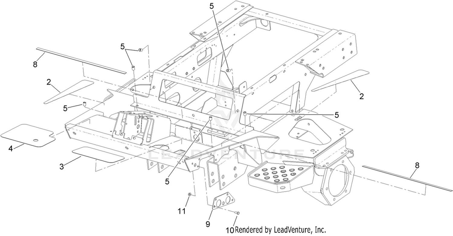 Front Frame Assembly No. 120-8086