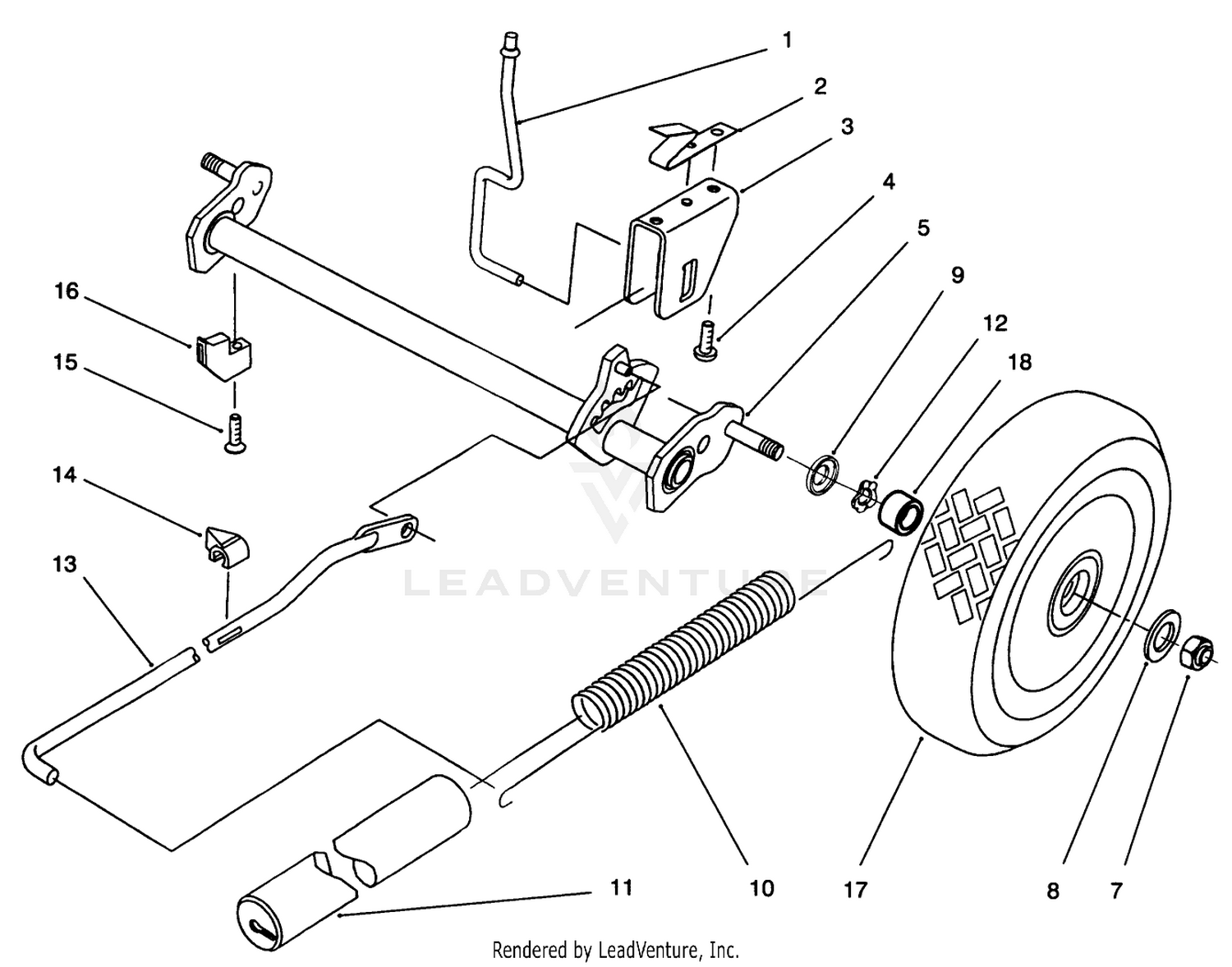 Wheel And Axle Assembly