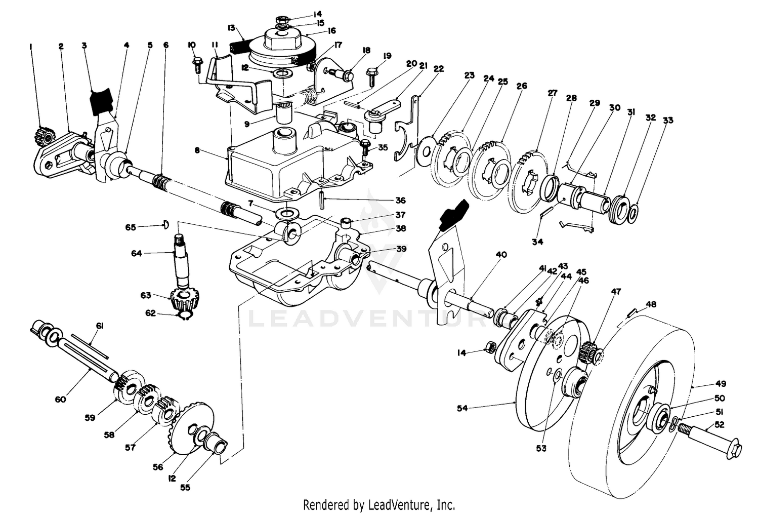 Gear Case Assembly