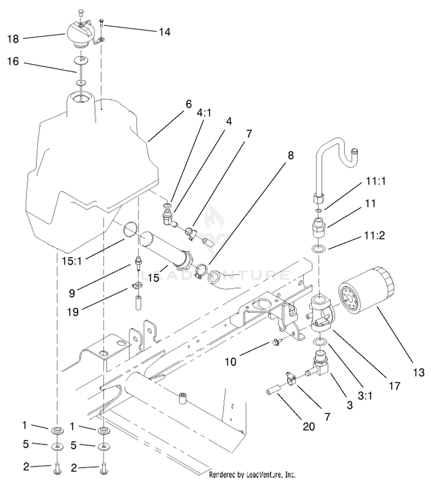 Hydraulic Tank Assembly
