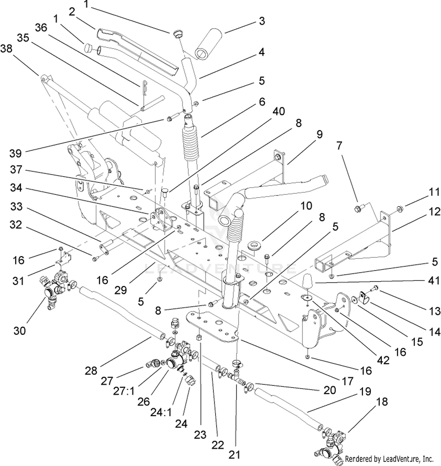 Center Boom Assembly