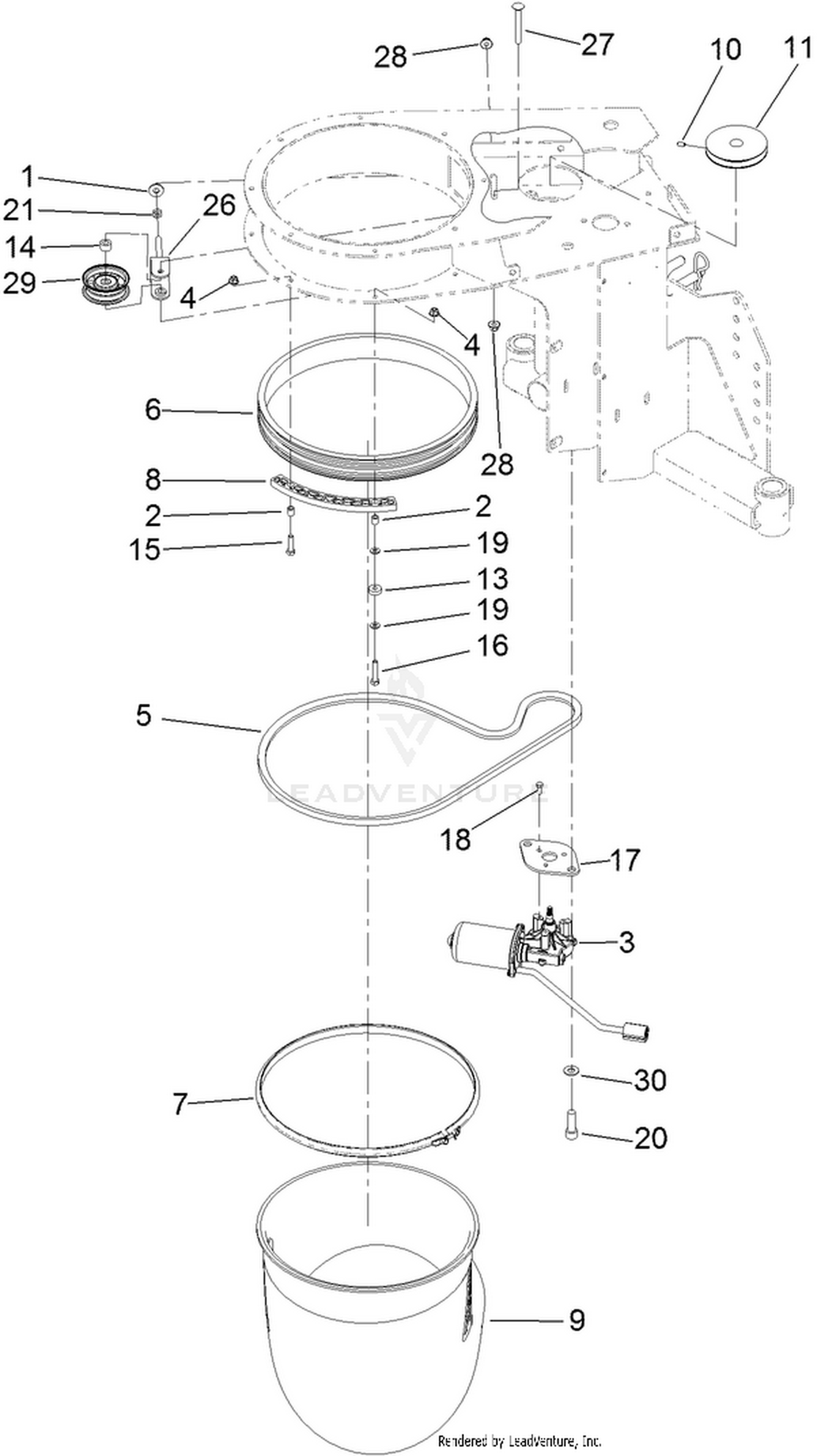 Blower Drive Assembly