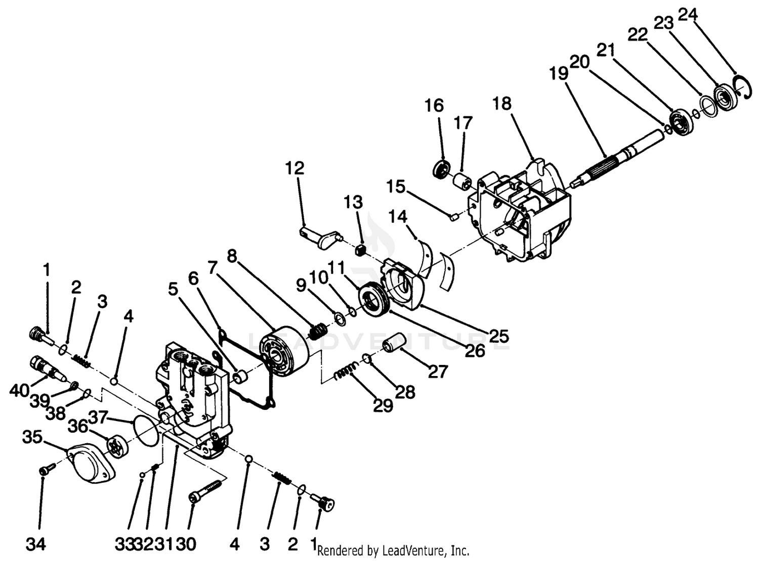 Hydraulic Pump Assembly No. 82-8220