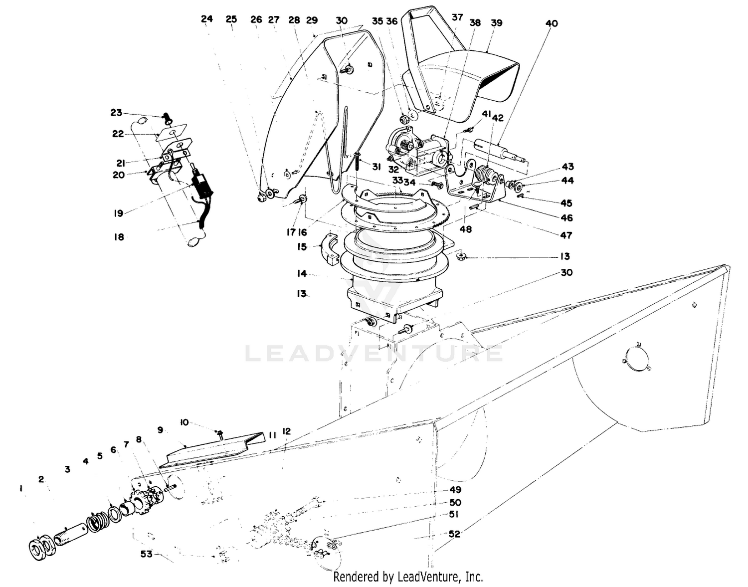 48" Snowthrower Model No.30570 (optional) (continued) 2