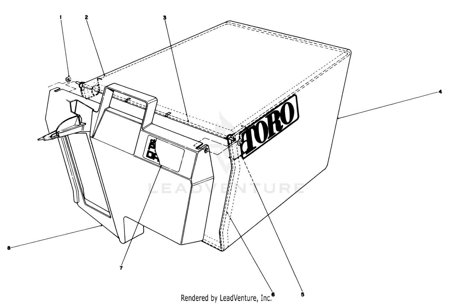 Grass Bag Assembly No. 11-0189
