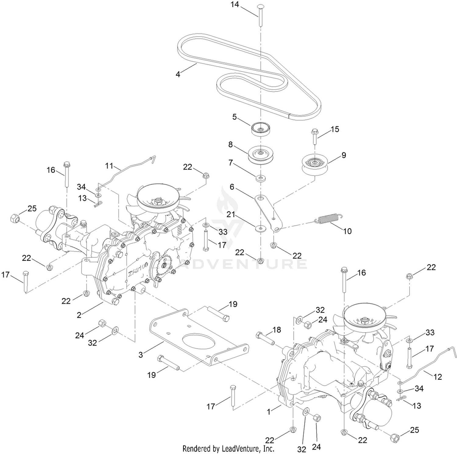 Traction Drive Assembly