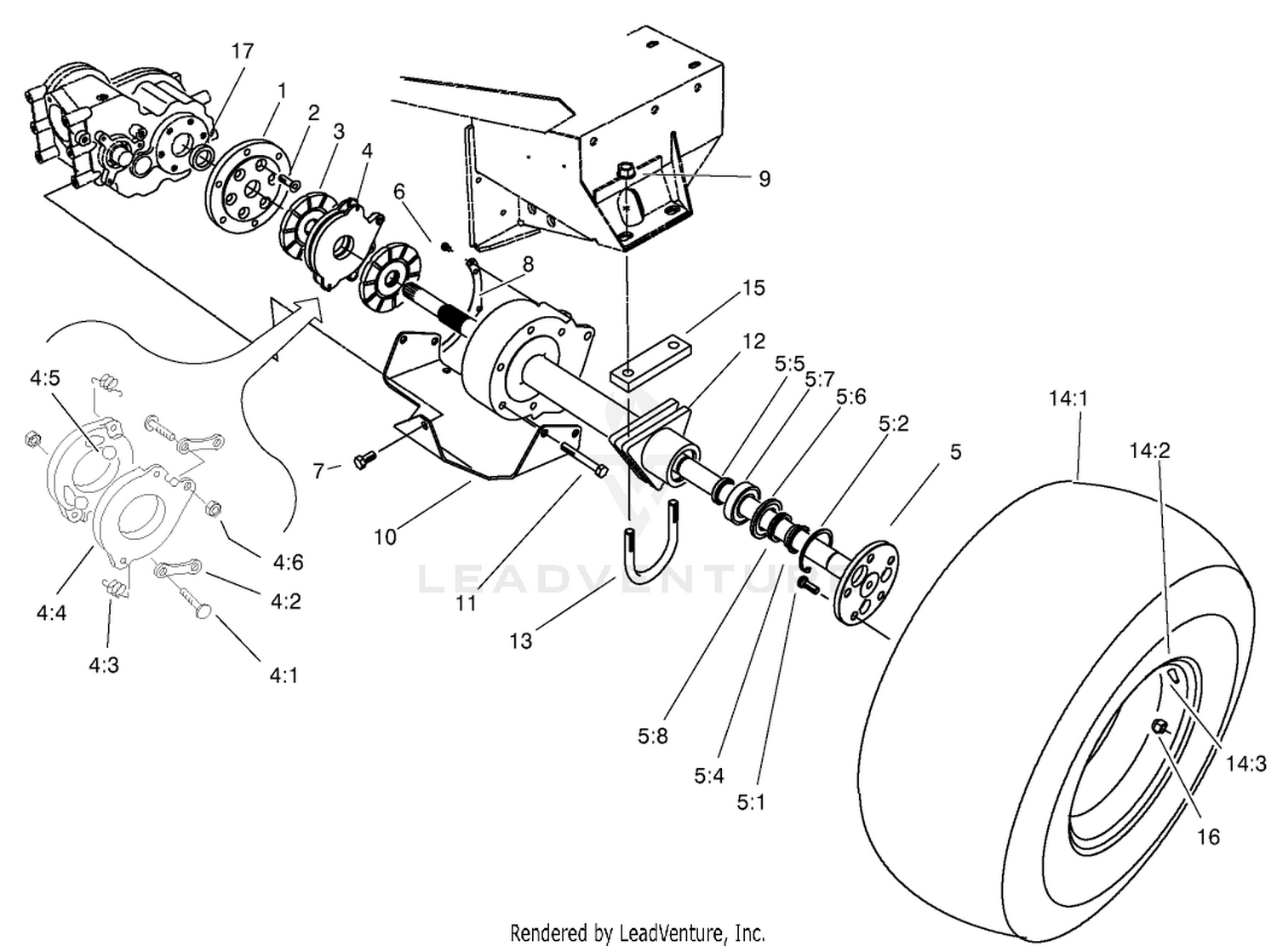 Front Axle Assembly