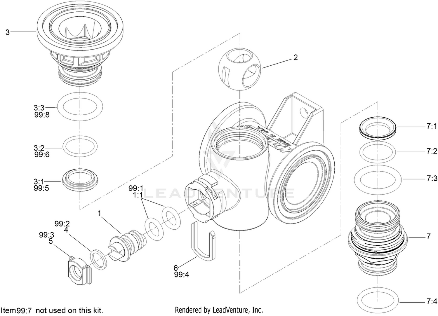 Manifold Valve Kit No. 131-7256