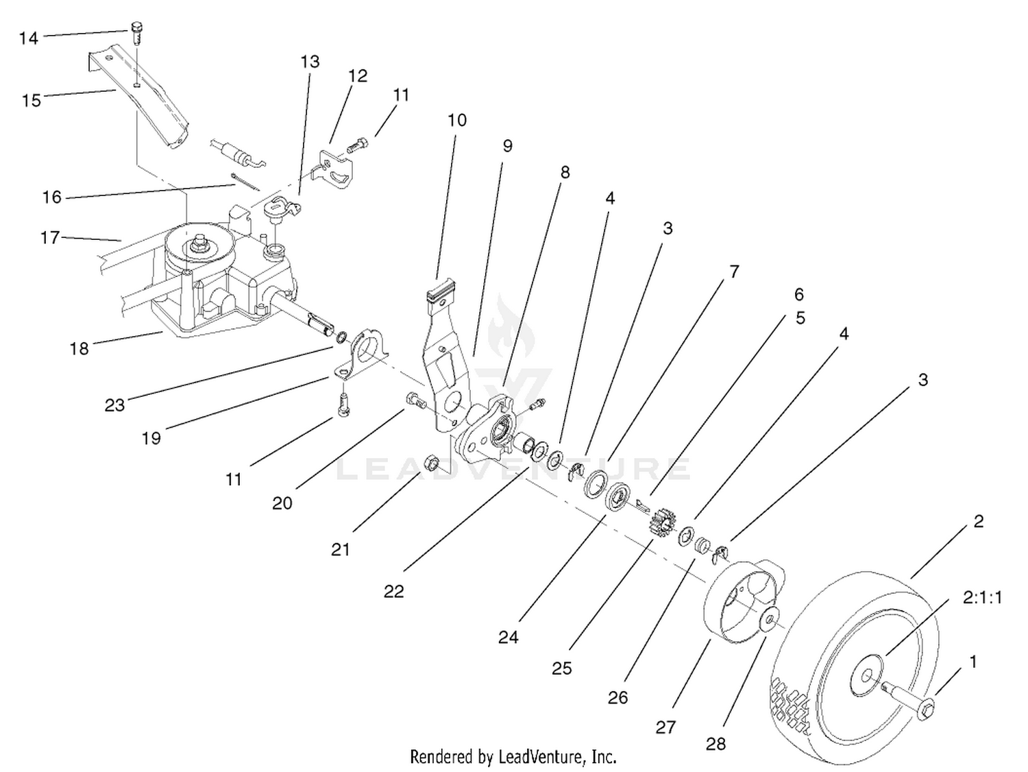 Rear Drive Assembly