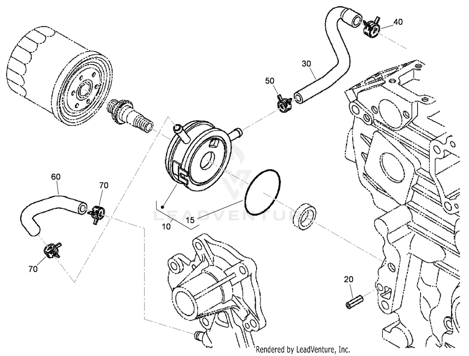 Oil Cooler Assembly