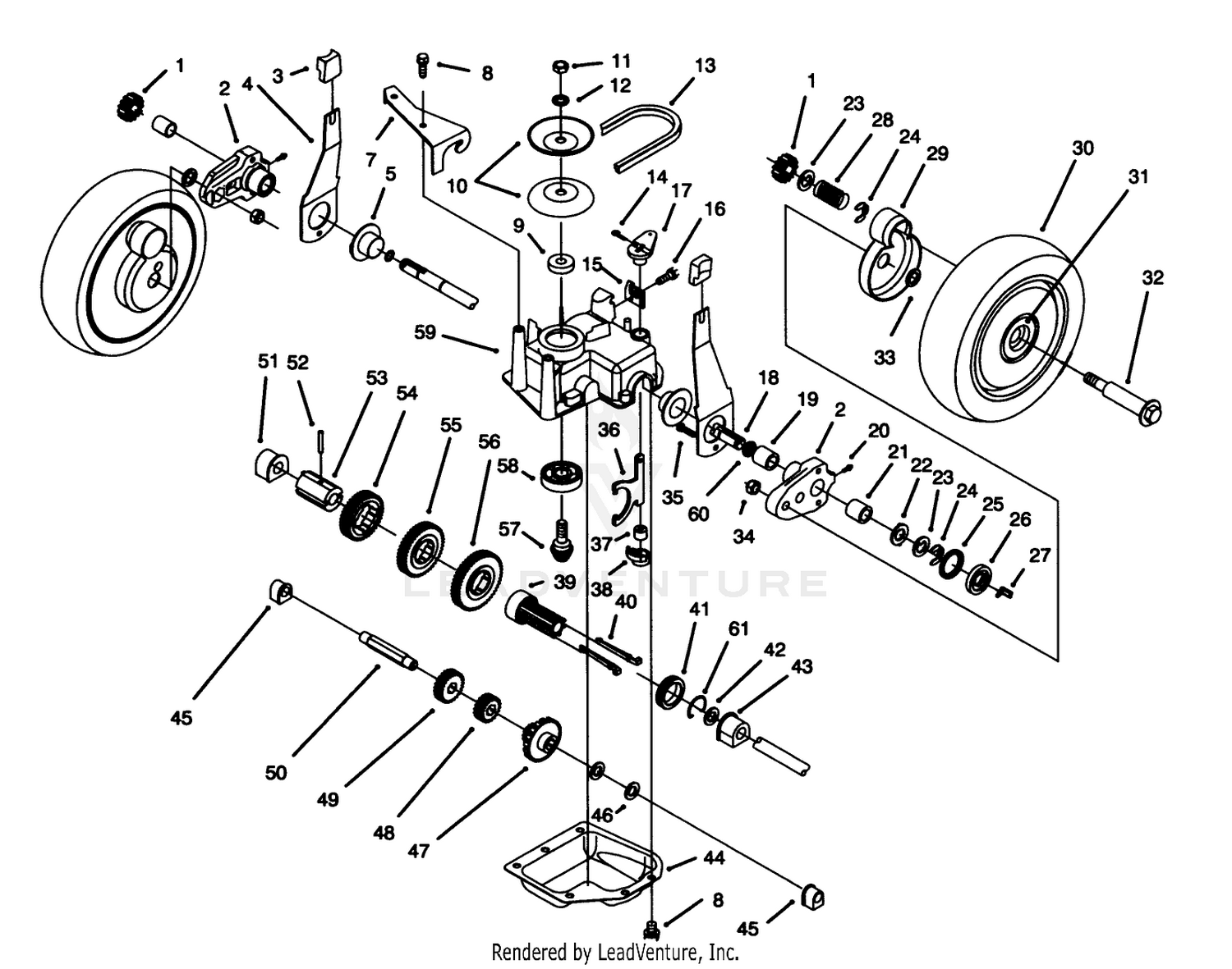 Gear Case Assembly