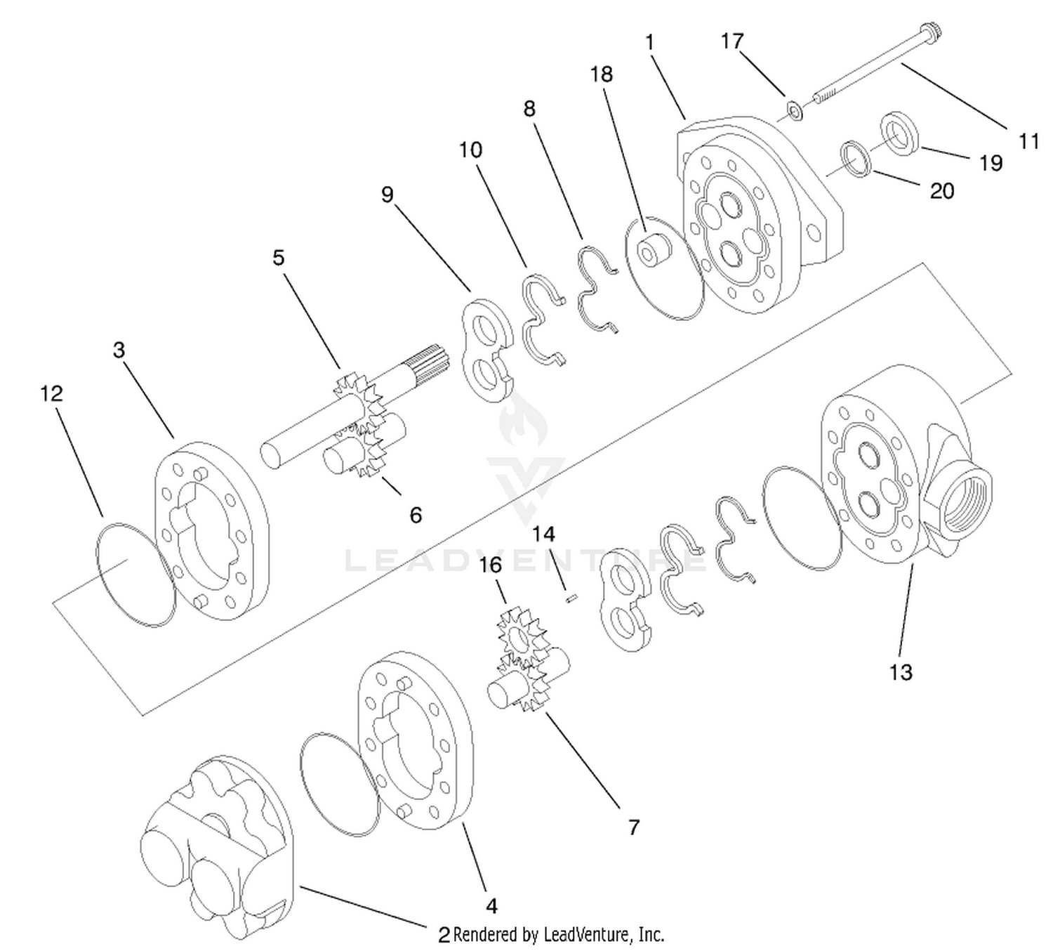 Gear Pump Assembly No. 95-8601