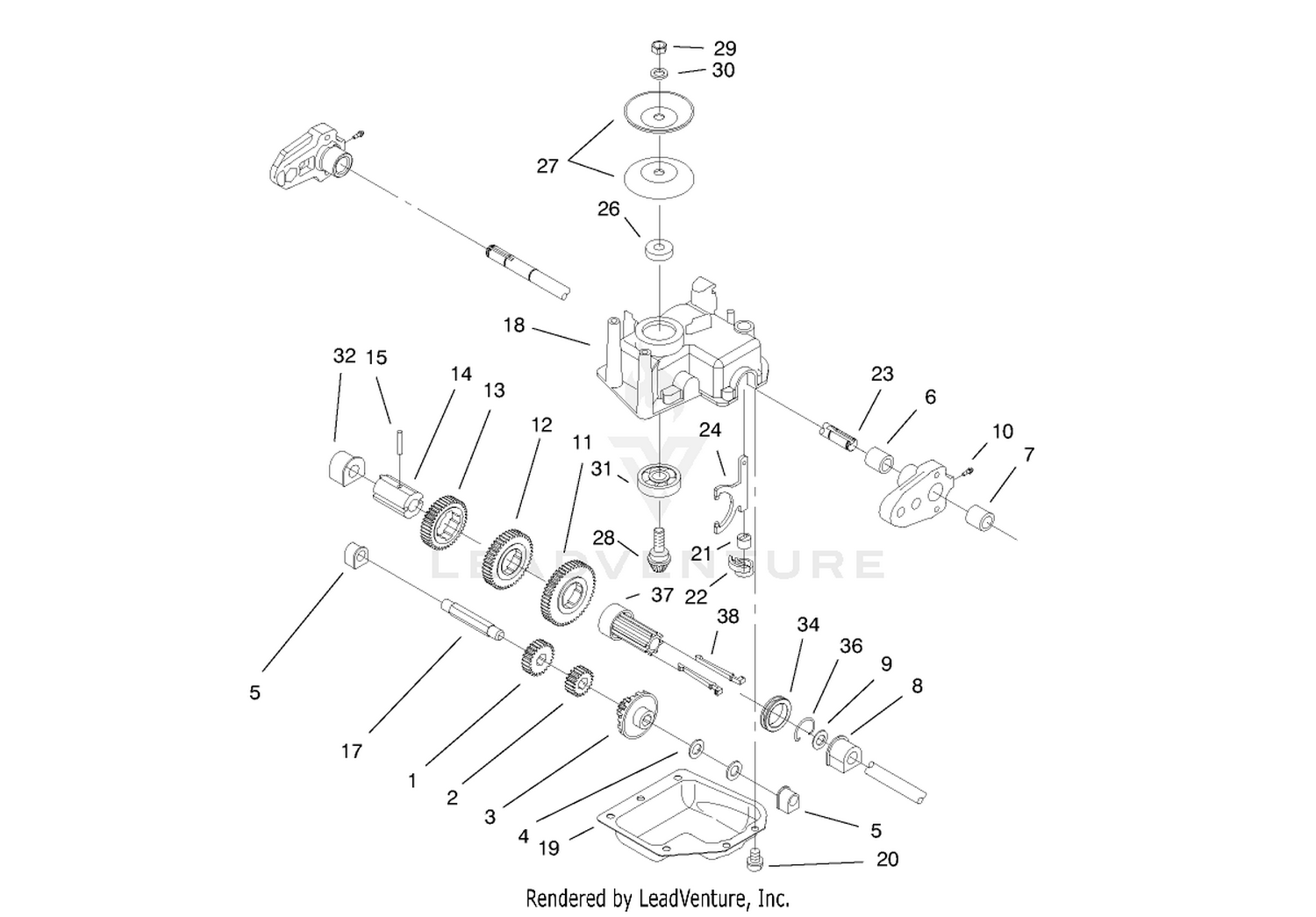 Gear Case Assembly