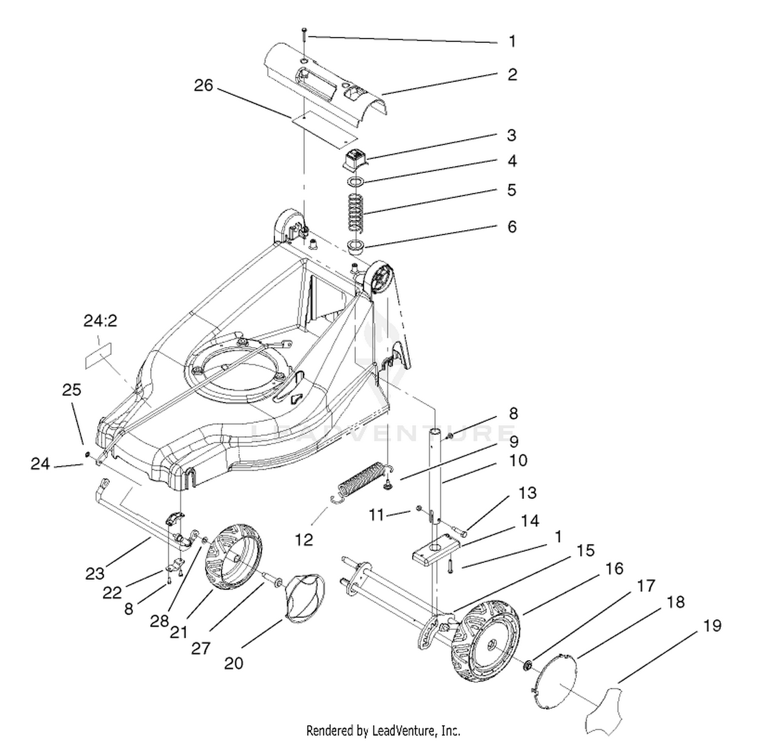 HOC and Wheel Assembly