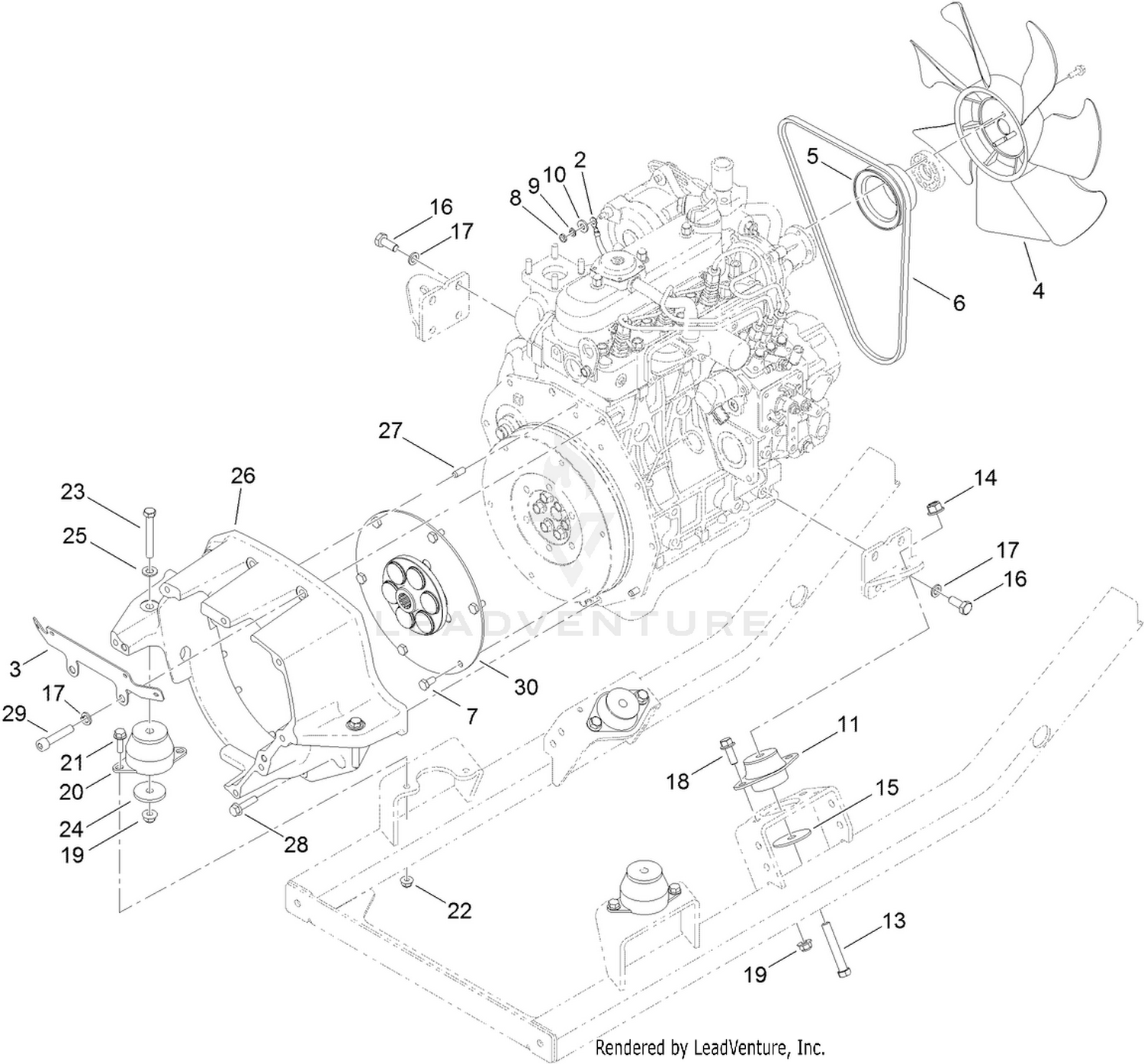 Engine Component Assembly