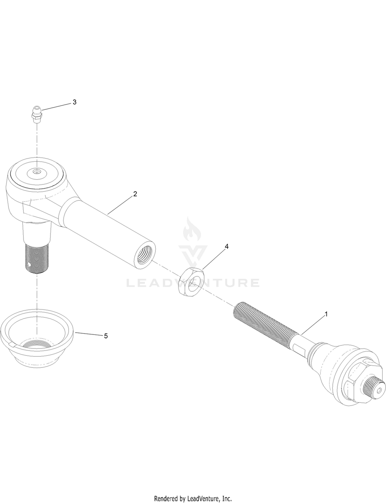 Tie Rod Assembly No. 133-4760