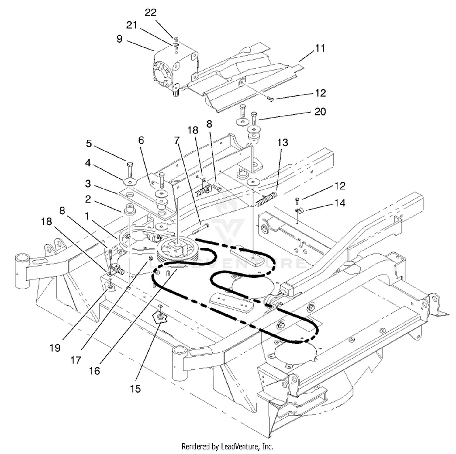 Gear Box  Drive Assembly