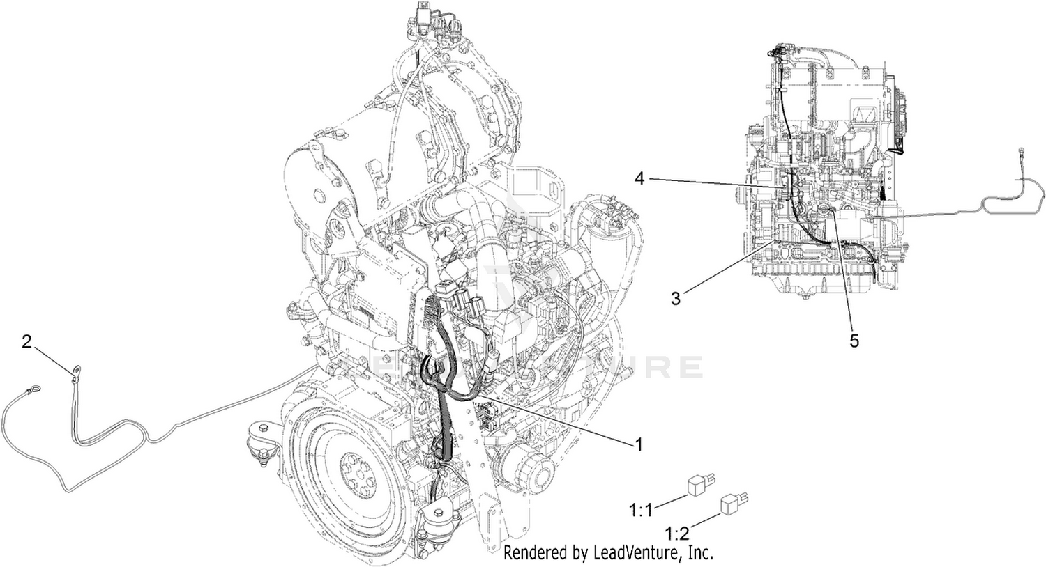 Engine Wire Harness Assembly