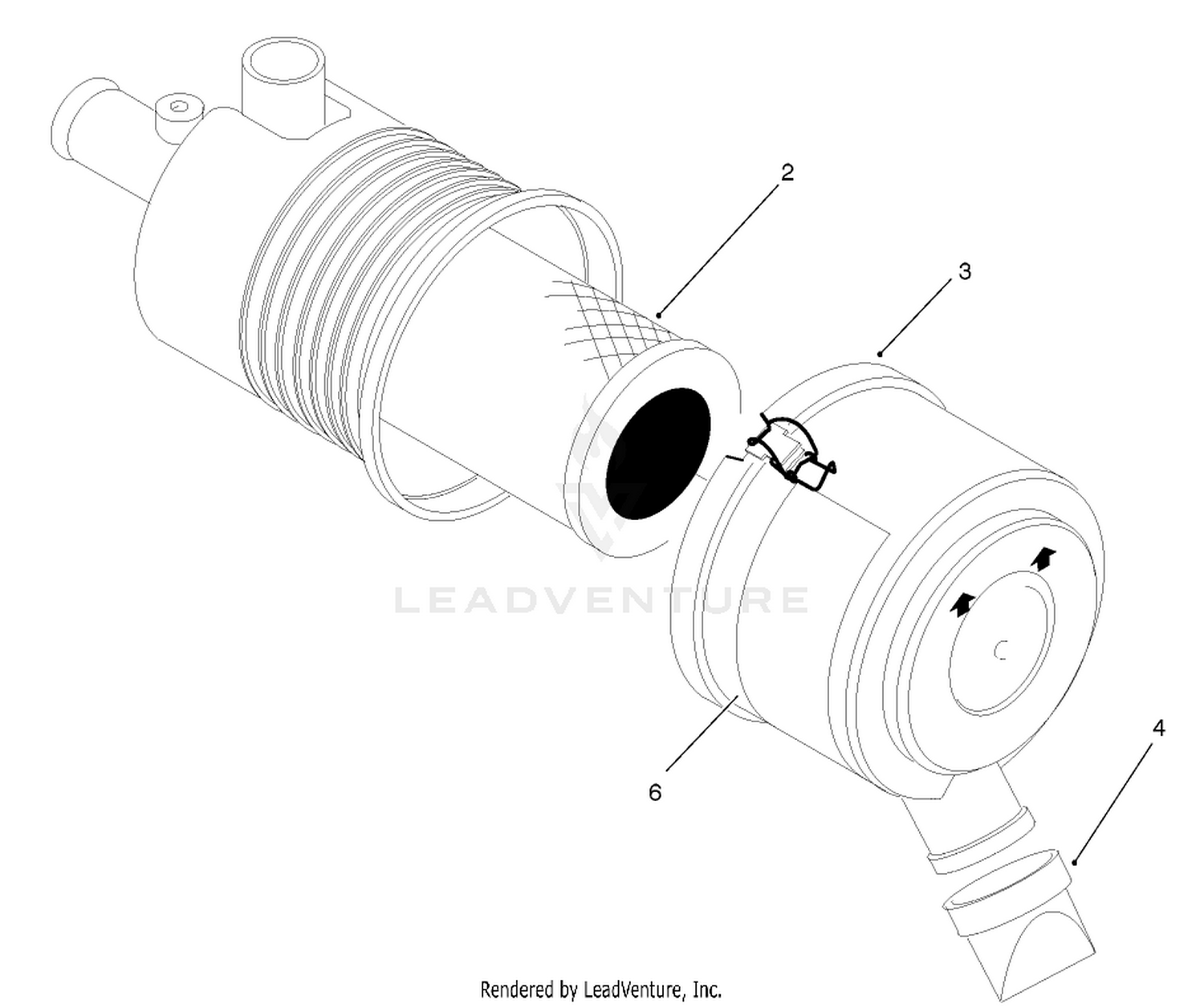 Air Cleaner Assembly No. 98-4517