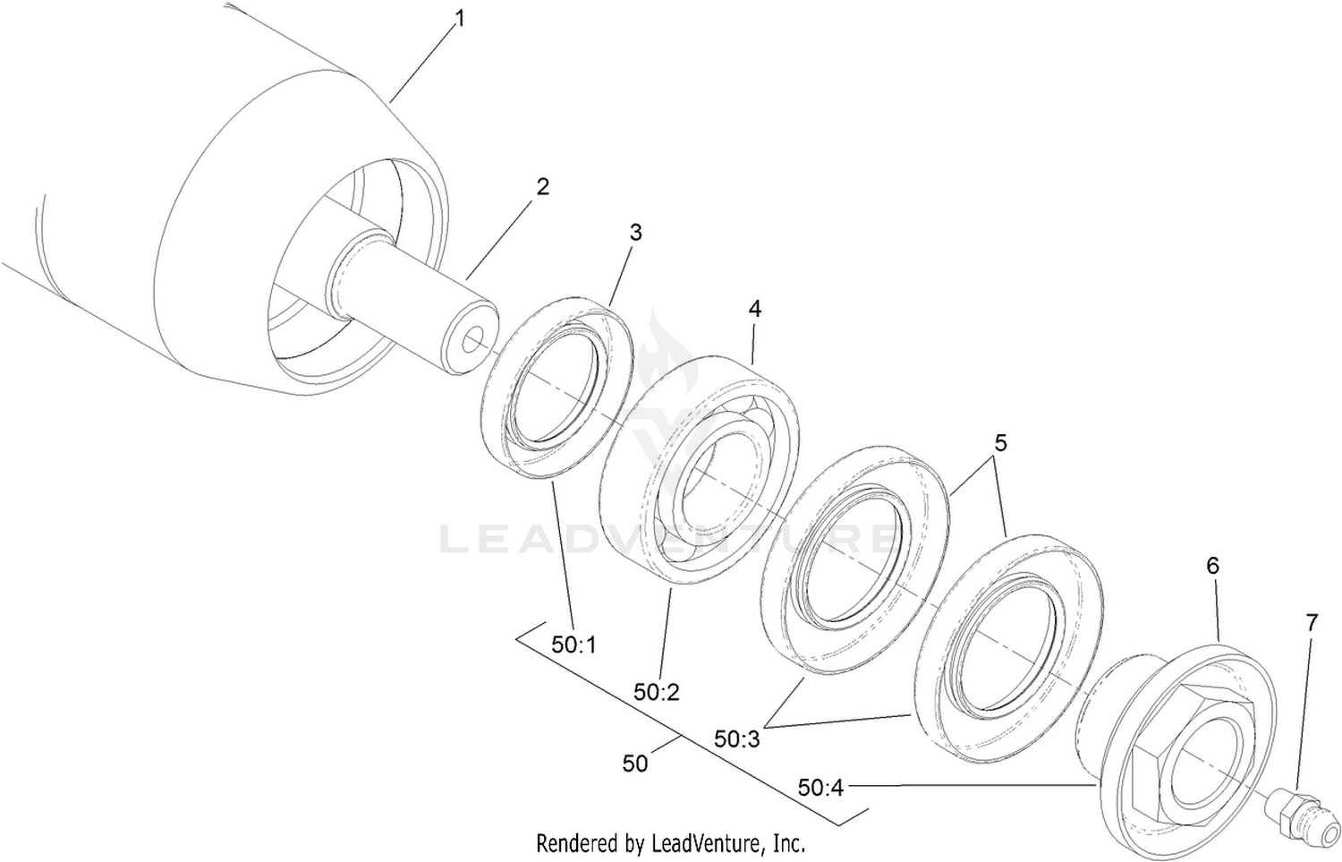 Optional Long Roller Assembly No. 137-6101