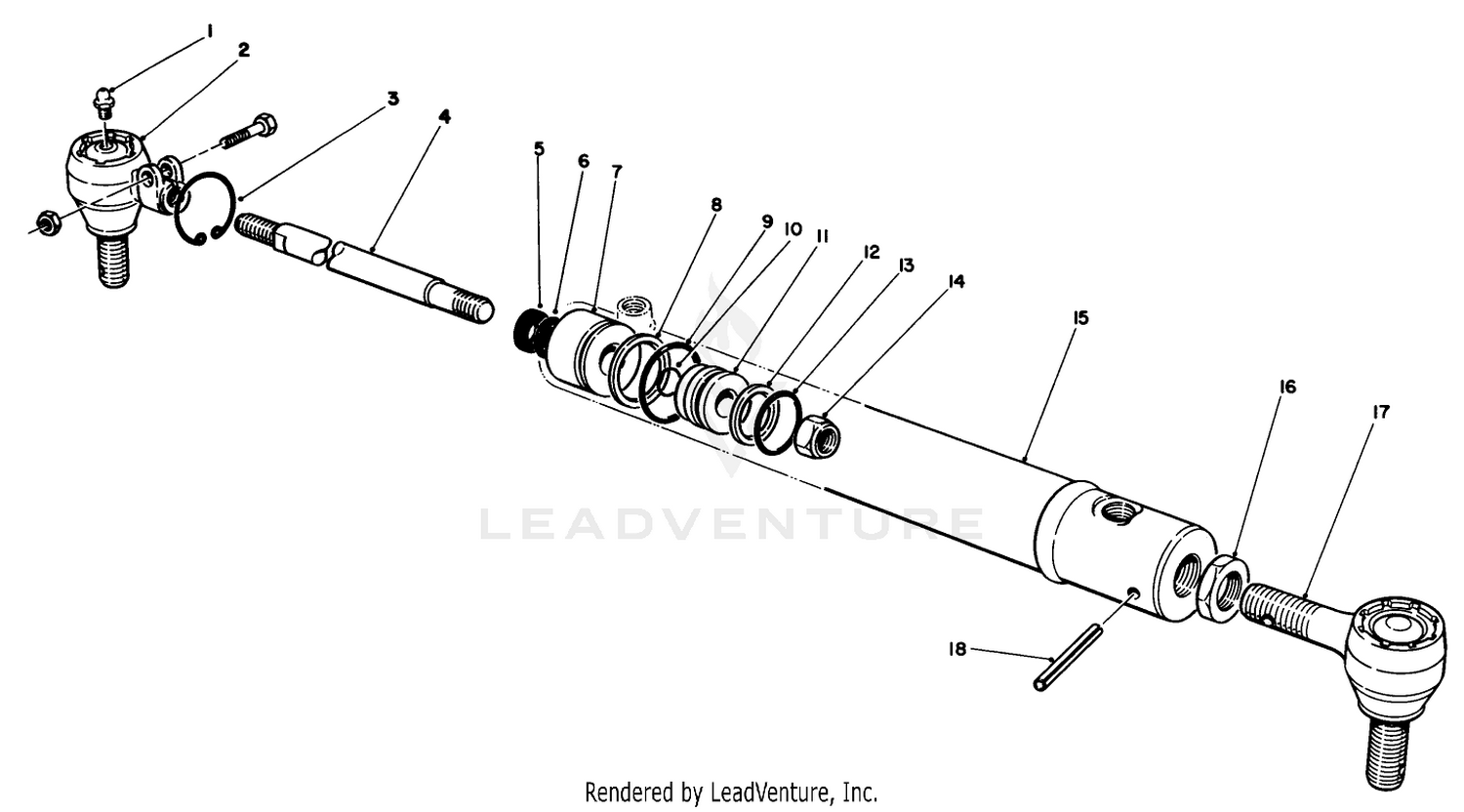 Hydraulic Steering Cylinder