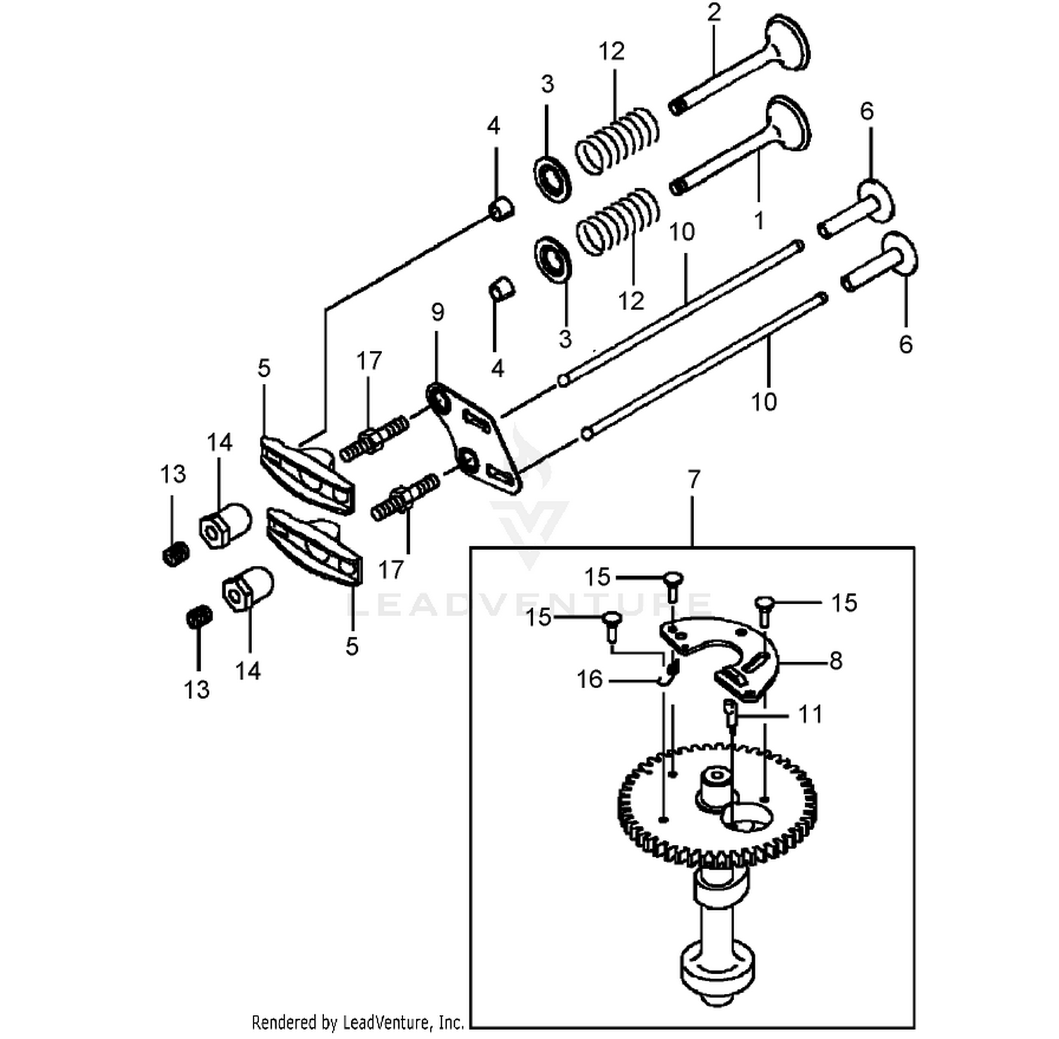 Valve and Camshaft Assembly