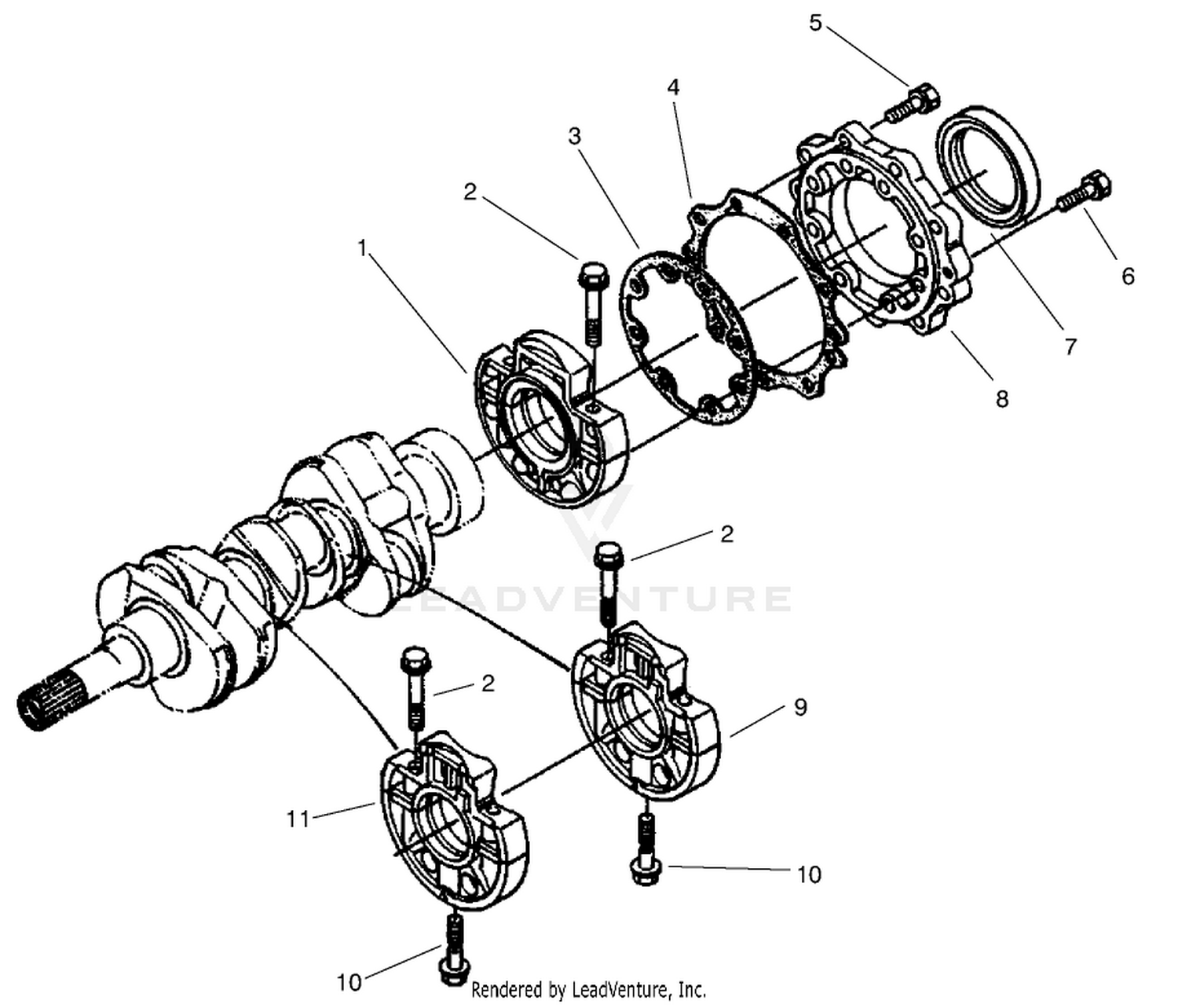 Main Bearing Case Assembly