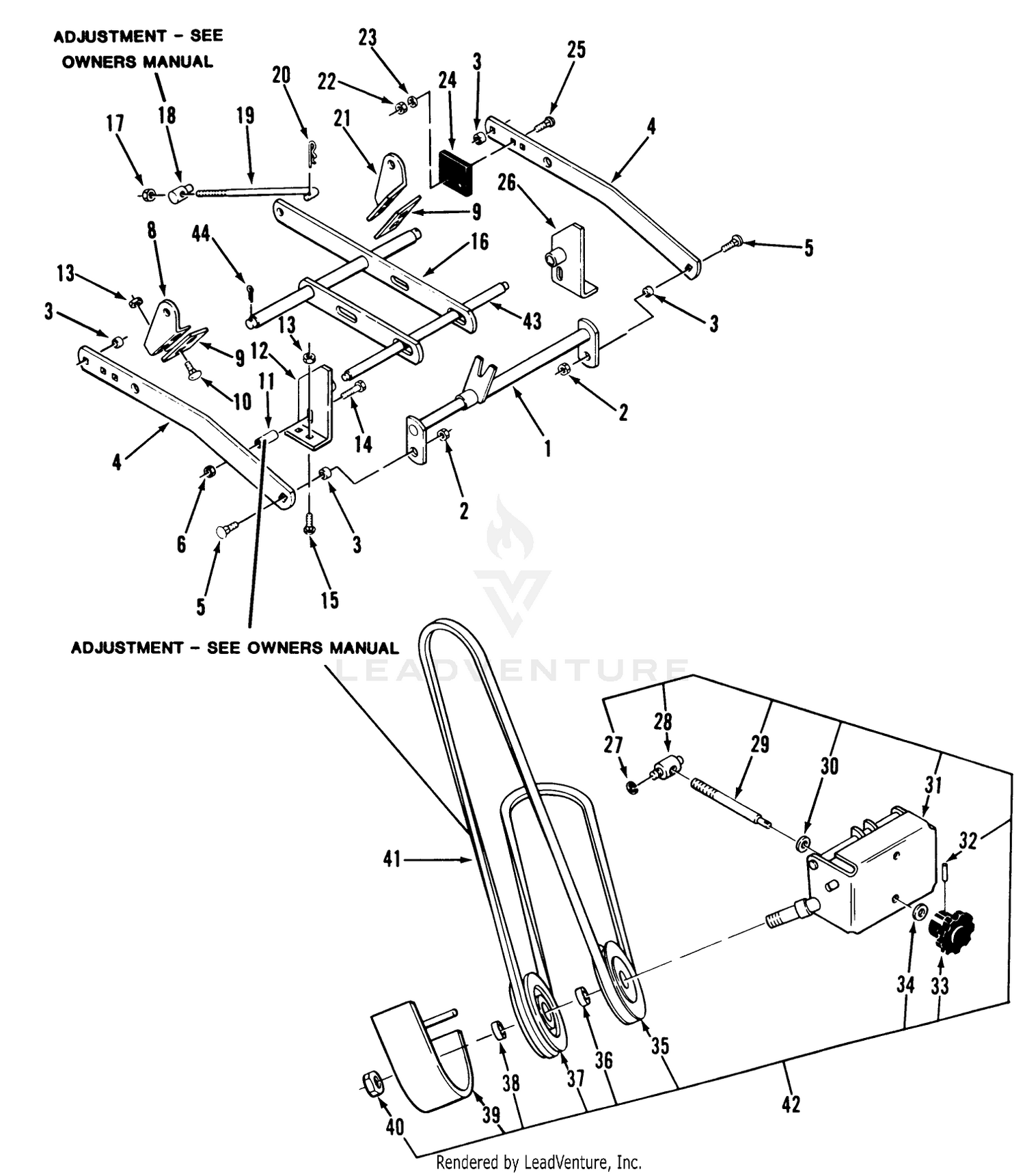 Side Discharge Mower-42 In.(107 Cm)(vehicle Identification Number 05-42ms04)