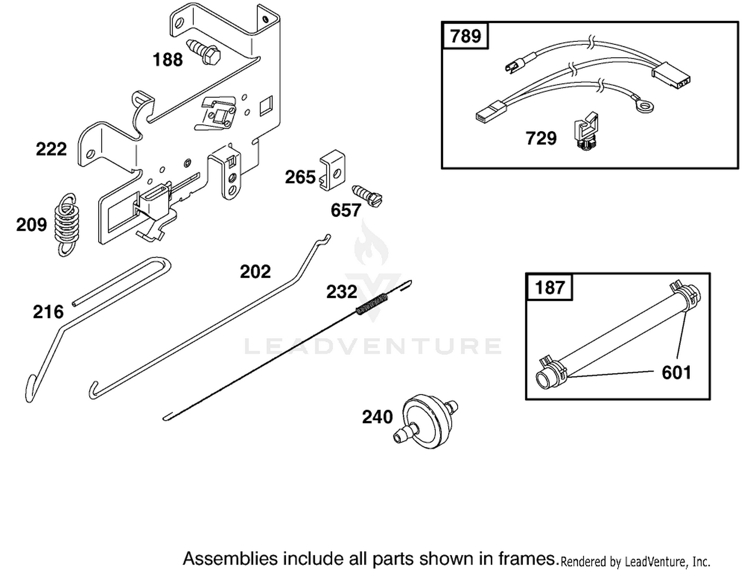 Engine Briggs  Stratton Model 312777-0128-E1 5