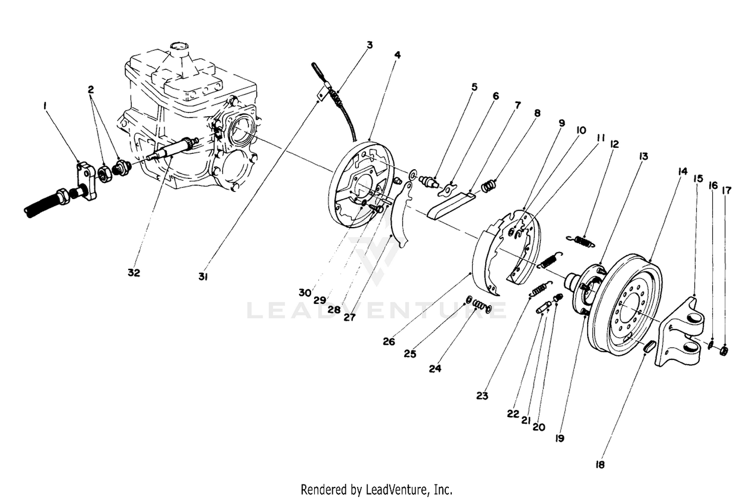 Parking Brake Assembly