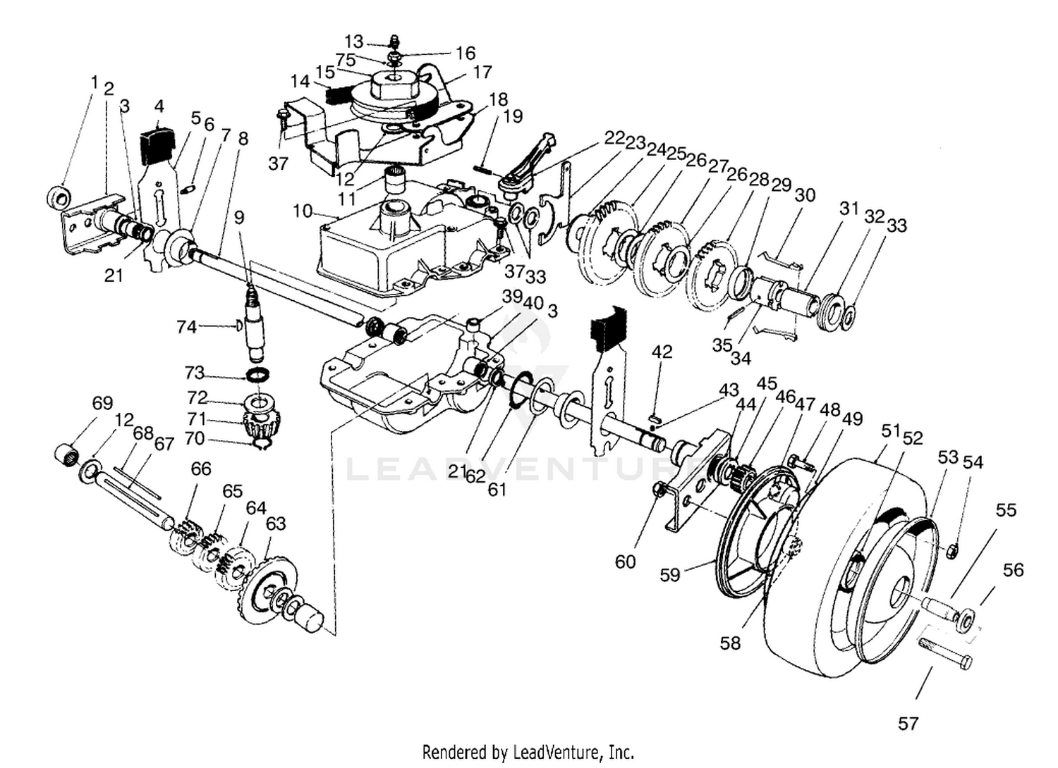 Gear Case Assembly