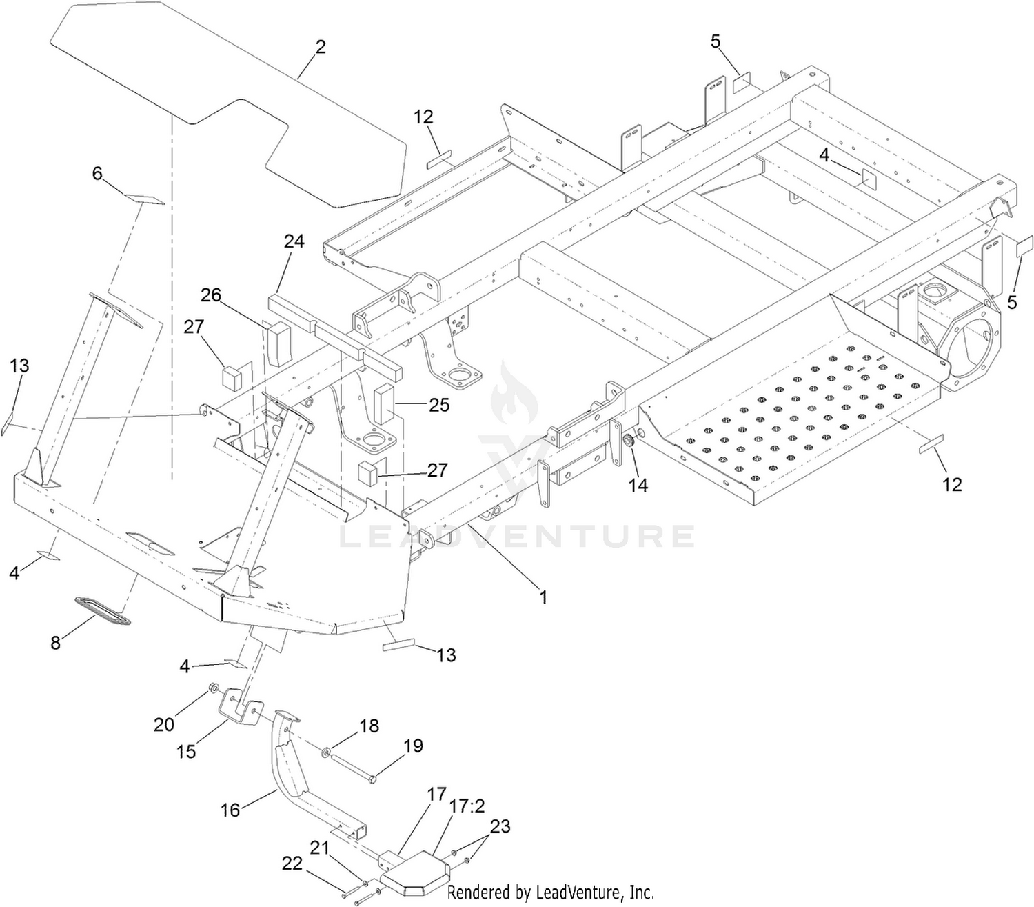 Frame and Step Assembly