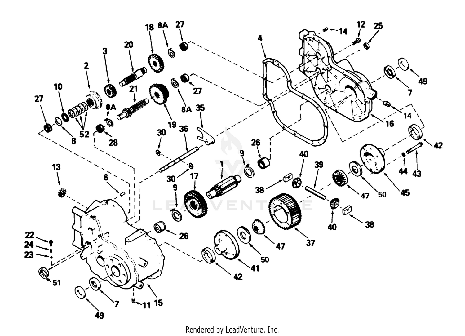Transaxle Assembly No. 88-1260