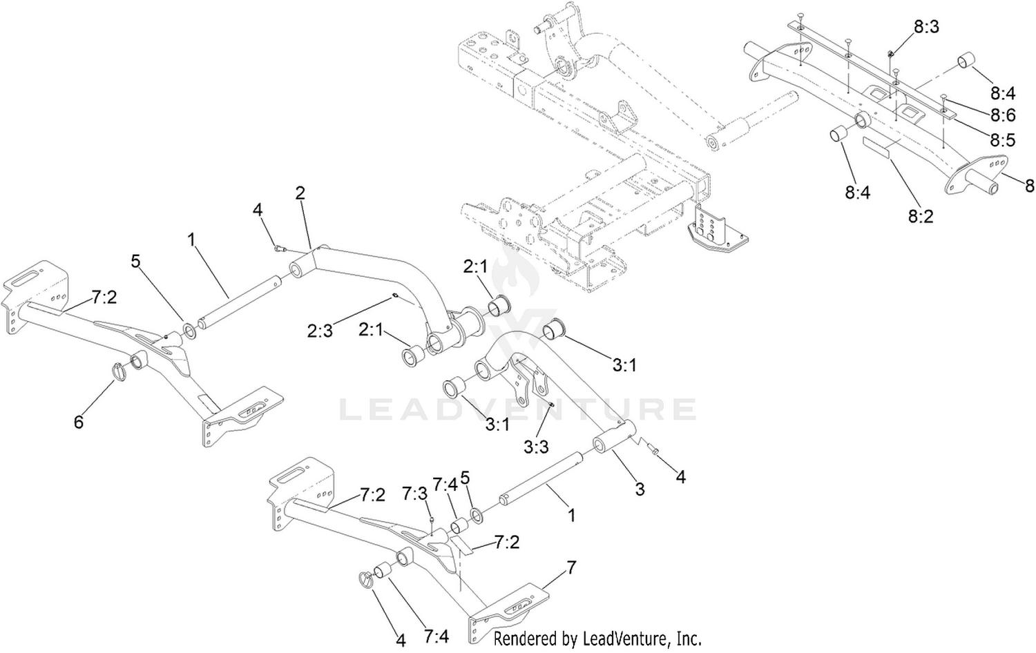 27-inch Lift Arm Kit