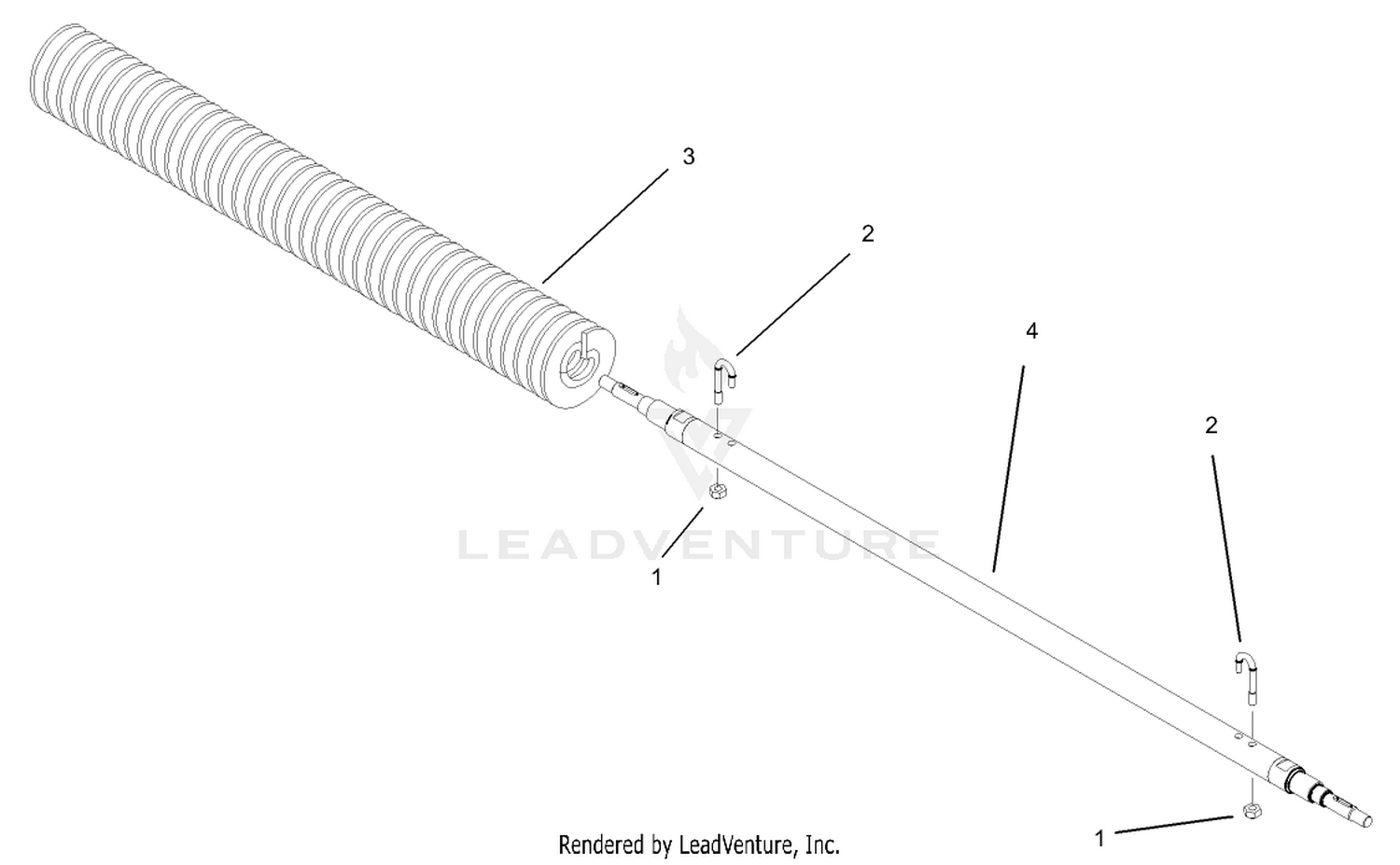 Groomer Brush Assembly