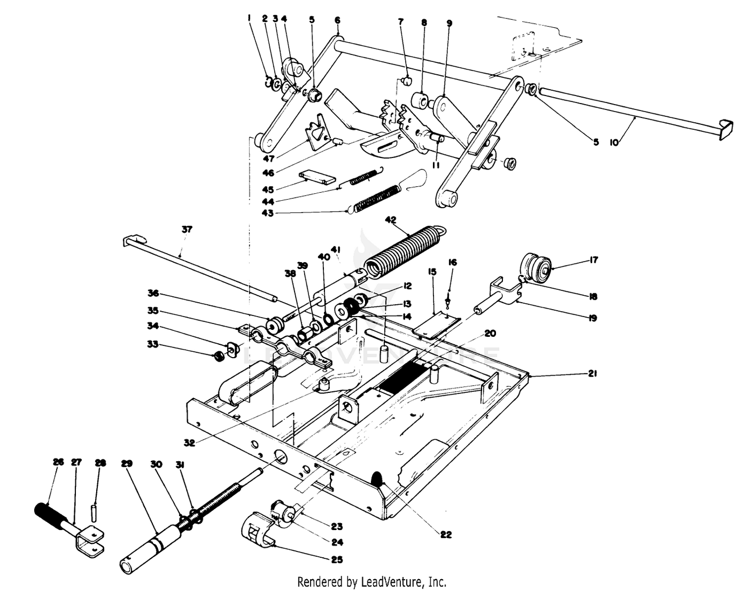 Deluxe Seat Kit Model No. 30786 (continued)