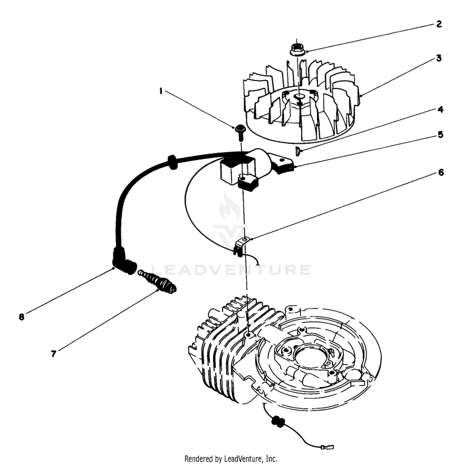 Flywheel  Magneto Assembly