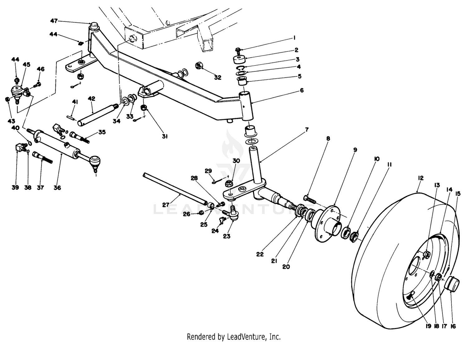 Steering Axle