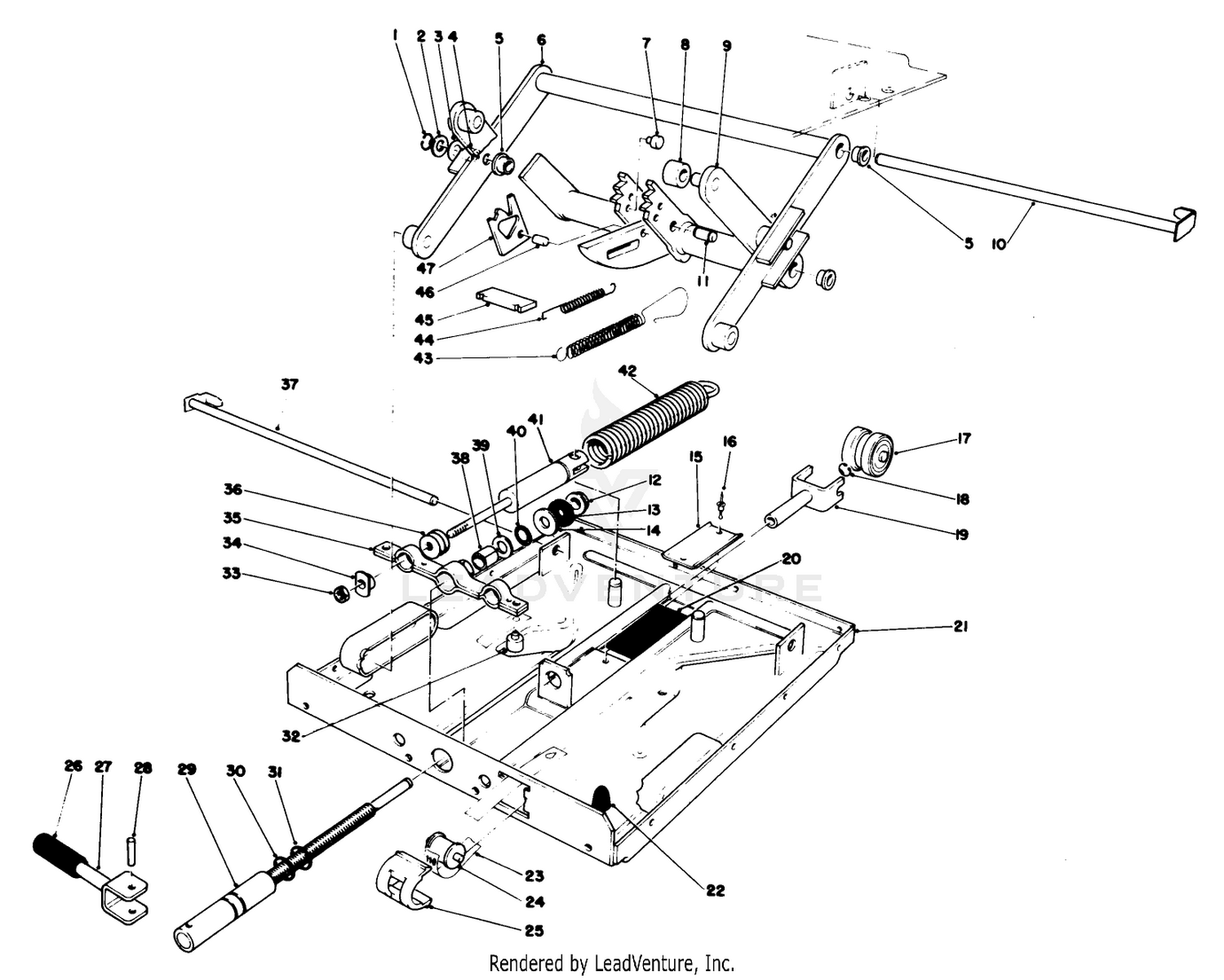 Deluxe Seat Kit Model No. 30786 (continued)