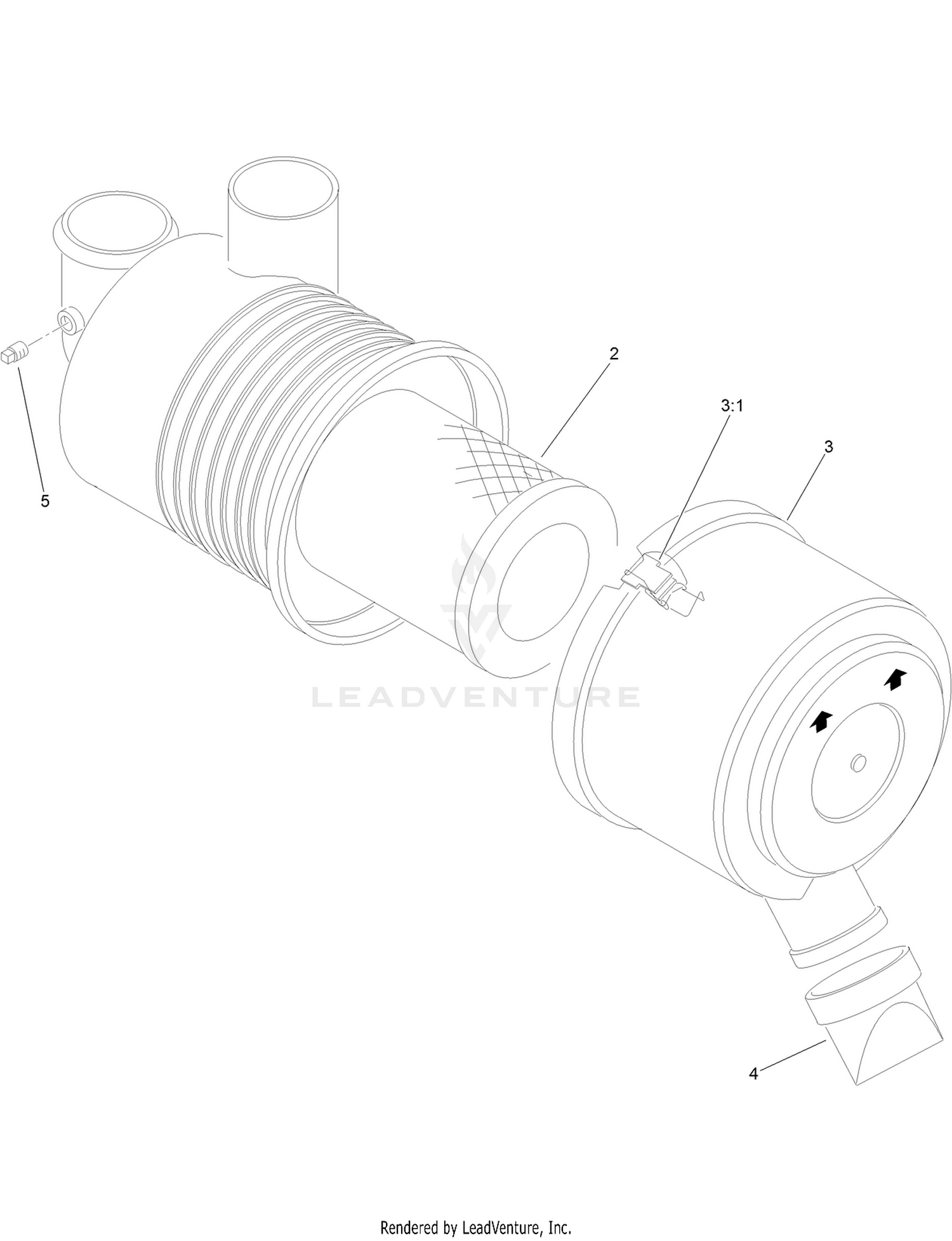 Air Cleaner Assembly No. 93-2190