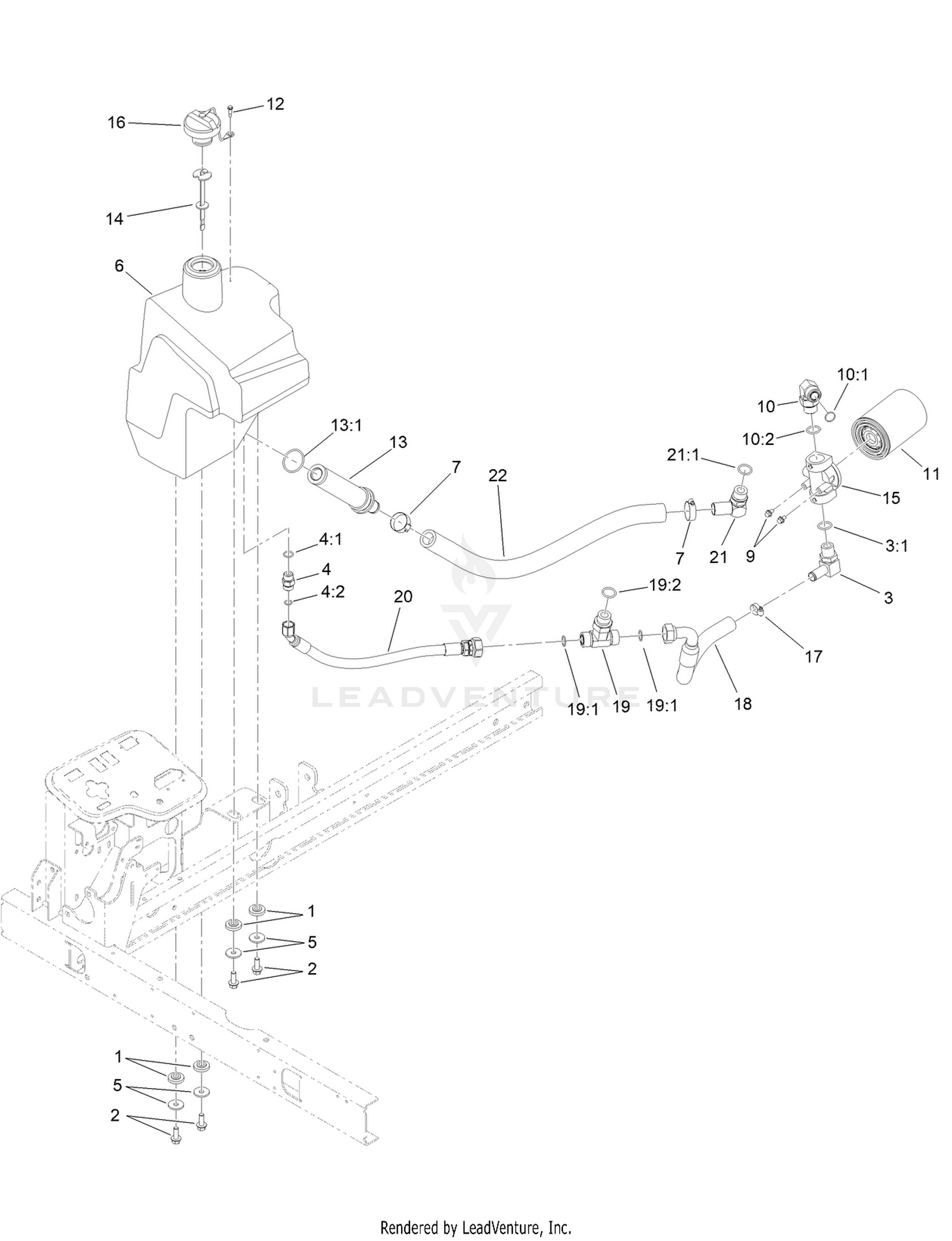 Hydraulic Tank Assembly