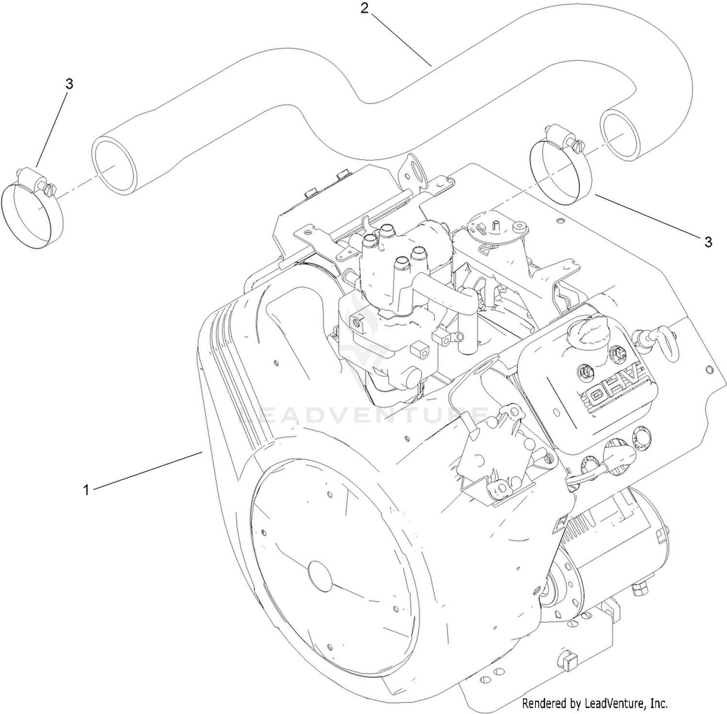 Service Engine Assembly No. 120-3411